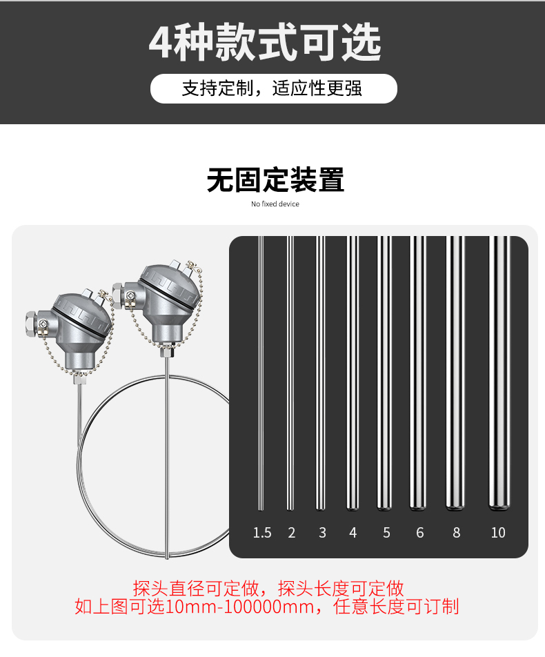 鎧裝熱電偶-阻10_http://www.siteall.cn_溫度儀表_第7張